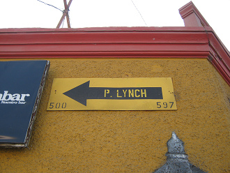 Placa "Patricio Lynch"