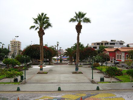Plaza Coln, la vista central