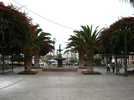 Plaza Coln, la fontana