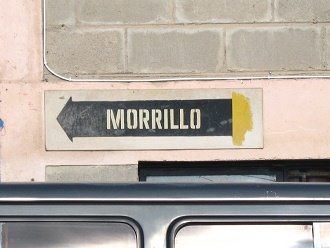 Morrillo-Allee, das
                                  Strassenschild