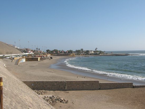 Vista a la playa "Laucho"