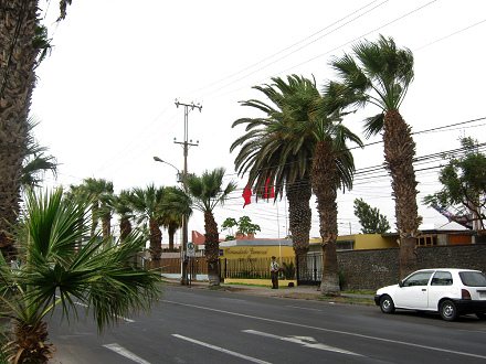 18.-September-Allee, das peruanische
                        Konsulat