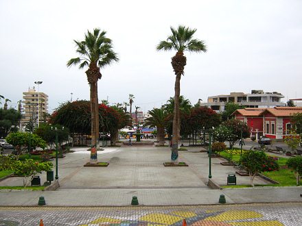 Kolumbusplatz, die zentrale Aussicht