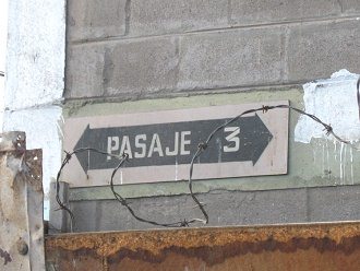 Passage Nr. 3, das
                                  Strassenschild