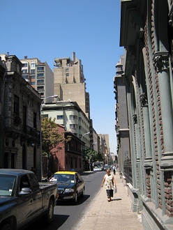Die Santo-Domingo-Strasse, Strassenbild
