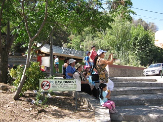 Der Eingang zum Zoo