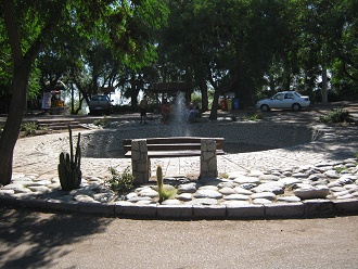 Plaza
                        Mxico, la fontana