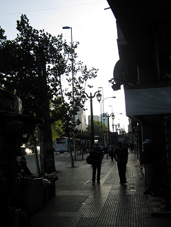 Strassenlaternen an der Higginsallee