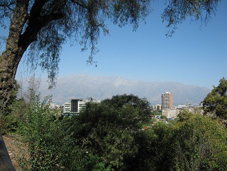 Aussicht auf Santiago 04