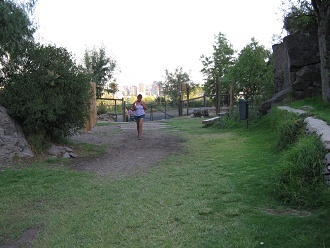 La entrada baja del Jardn Botnico
                          "Mapulemu"