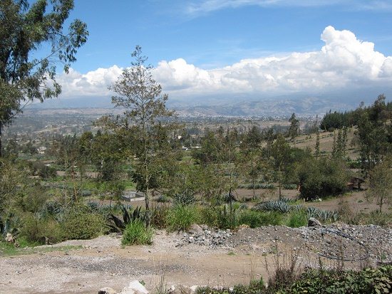 La vista de la escuela
                            "Katitawa" a Salasaca