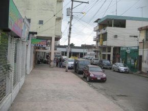 Machala,
                          Strassenbild