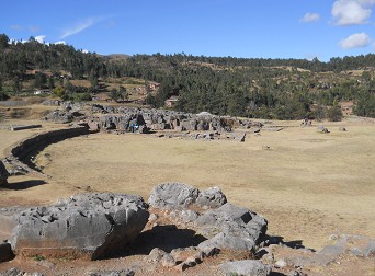 Cusco Sacsayhuamán, amphitheater  03