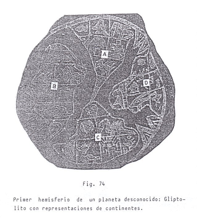 Fig.
                                74: el primer hemisferio de un planeta
                                desconocido