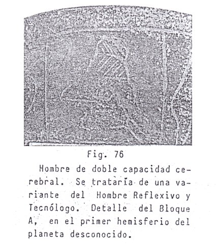 Fig.
                                76: Hombre de doble capacidad cerebral