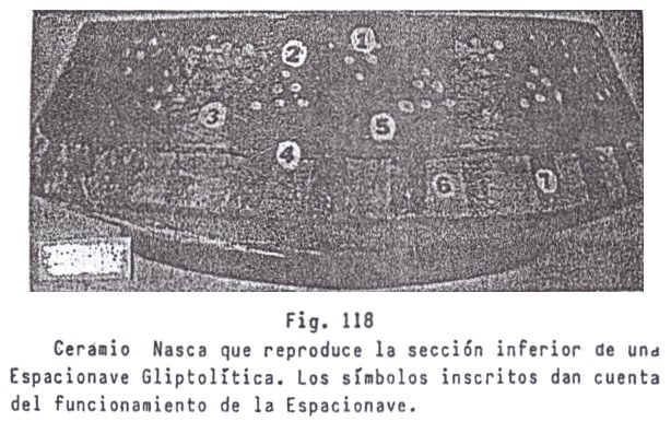 Fig.
                              118: cermica mostrando una parte del
                              interior de una espacionave