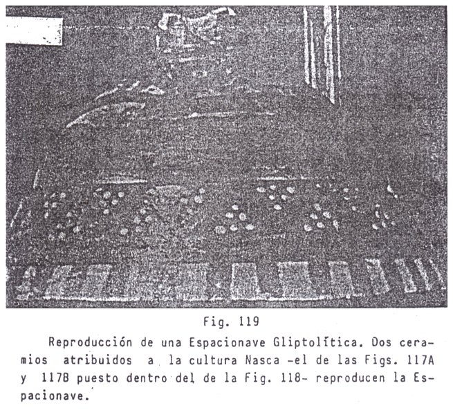 Fig.
                              119: cermica con la reproduccin de una
                              espacionave