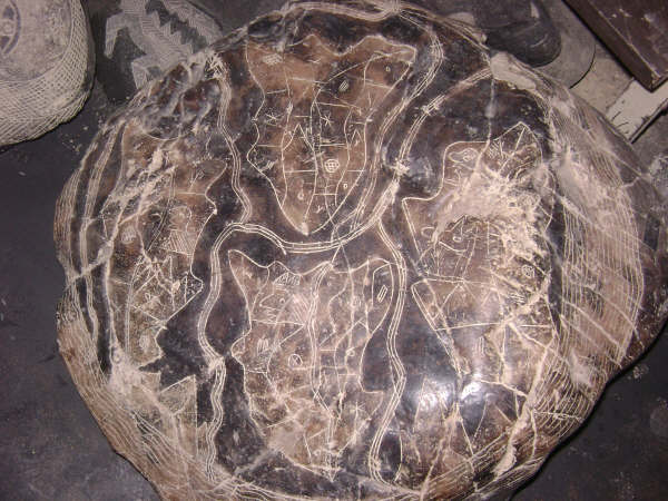 Eine weitere Weltkarte, Nahaufnahme