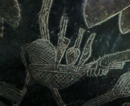 Los
                          instrumentos de la operaci�n, primer plano