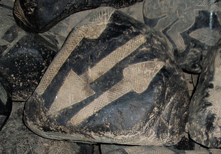 Instrumentos para operaciones,
                            cuchillos, primer plano