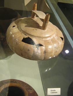 Botella de zapallo en beige