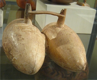 Botella de pepino, primer plano