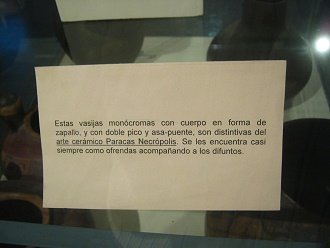 Text �ber die Keramik der grossen
                          Gef�sse