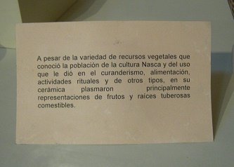 Texto sobre la cer�mica de
                                      Nazca