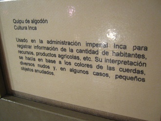 Text �ber die Rechenschn�re der Inkas