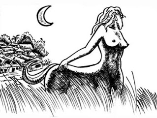 Medio caballo medio mujer - runa mula