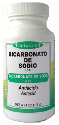 Bicarbonato de
                          sodio