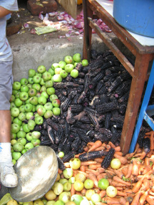 Schwarzer Mais Schwarzer Mais