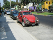 Avenida Cuba, VW-Kfer (span.
                          "sapo", Krte)