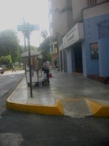 Miraflores, Jir�n Porta, rampa de acera