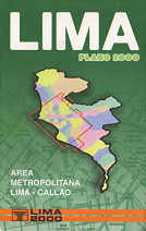Stadtplan von Lima des Verlags
                          "2000", Cover