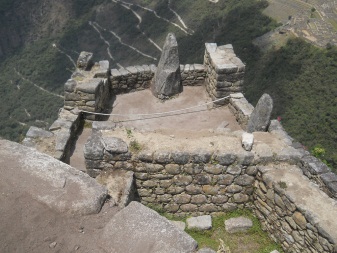 Pueblito Huaynapicchu, otro reloj solar