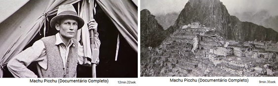 El arqueólogo Bingham
                                encontró Machu Picchu en 1911. En 1912
                                la zona de los templos y el pirámide
                                fueron liberados ya de los árboles y de
                                los arbustos