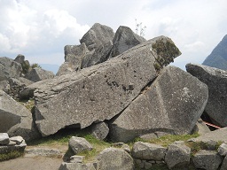 Der grosse Steinbruch von Machu Picchu mit dem Steinechaos 6