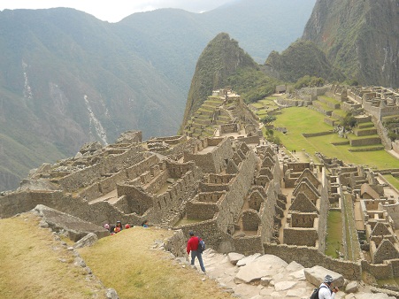 Sicht auf Machu Picchu 01