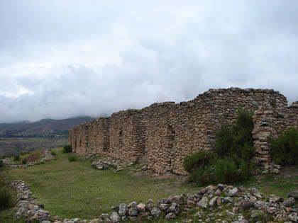 Ruinen der Zitadelle von Arwaturo in
                    Chupaca, Jun�n