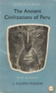 El libro de J. Alden
                        Mason "The Ancient Civilizations of
                        Peru", portada primera