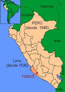 Mapa de la cultura
                          Nazca