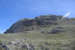 Steinformation im Grash�gel