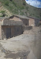 Callebamba, hilera de casas