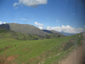 Weiden und Grasberge