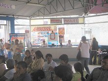 Terminal Antezana, ventanilla