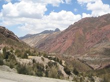 Aussicht ins Rimac-Tal