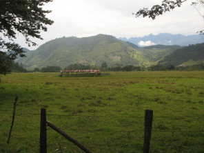 Sicht auf die Bergketten