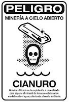 Cianuro con
              calavera en la p�gina web "los 10 venenos m�s
              poderosos del mundo"