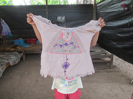 Die Toe-Blume der Shipibos